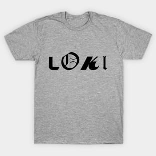 minimalist marvel loki T-Shirt